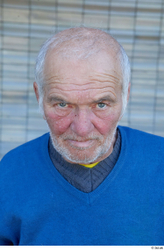 Head Man White Casual Average Bearded Bald Street photo references